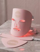 PALSAR7 Photon LED mask Pink Cloud ošetřující LED maska na obličej a dekolt 1 ks