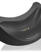 PALSAR7 Professional LED Mask Black Gold LED zkrášlující maska na obličej a krk 1 ks
