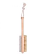 PALSAR7 Wooden Heel File with Brush pemza na paty 1 ks