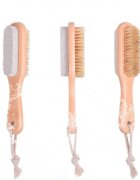 PALSAR7 Wooden Heel File with Brush pemza na paty 1 ks