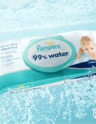 Pampers 99% Water Baby Wipes vlhčené čisticí ubrousky pro děti 9x60 ks