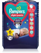 Pampers Night Pants Size 6 jednorázové plenkové kalhotky na noc 13+ kg 19 ks