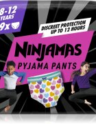 Pampers Ninjamas Pyjama Pants pyžamové plenkové kalhotky 27-43 kg Hearts 9 ks