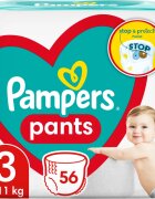 Pampers Pants Size 3 jednorázové plenkové kalhotky 6-11 kg 56 ks