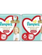 Pampers Premium Care Pants Size 6 sada pro miminka a děti