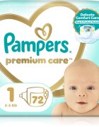 Pampers Premium Care Size 1 jednorázové pleny 2-5 kg 72 ks