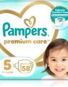 Pampers Premium Care Size 5 jednorázové pleny 11-16 kg 58 ks