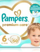 Pampers Premium Care Size 6 jednorázové pleny 13-18 kg 50 ks