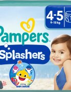Pampers Splashers 4-5 jednorázové plenkové plavky 9-15 kg 11 ks