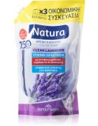 PAPOUTSANIS Natura Clean Lavender tekuté mýdlo 750 ml