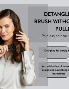 Parsa Beauty ID Silky Shine kartáč na vlasy s hedvábnými proteiny 1 ks