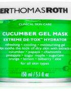 Peter Thomas Roth Cucumber De-Tox Gel Mask hydratační gelová maska na obličej a oční okolí 150 ml