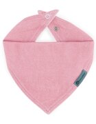 Petite&Mars Bandana Luke 3m+ bryndák Beige Strawberies&Dusty Rose 2 ks