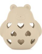 Petite&Mars Bear Basil 0m+ chrastítko Desert Sand 1 ks
