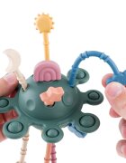 Petite&Mars Crazy planet aktivity hračka 6 m+ Misty Green 1 ks