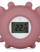 Petite&Mars Digital Silicone Water Thermometer 0m+ digitální teploměr do vany Crab Caleb 1 ks