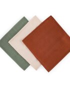 Petite&Mars Moussy látkové pleny Earth Tones 68 x 68 cm 3 ks