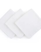 Petite&Mars Moussy látkové pleny Total White 68 x 68 cm 3 ks