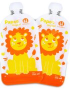 Petite&Mars Papoo kapsička na jídlo Lion 6x150 ml