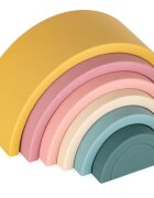 Petite&Mars Rainbow 12m+ aktivity hračka Intense Ochre 1 ks
