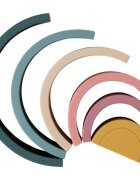 Petite&Mars Rainbow 12m+ aktivity hračka Misty Green 1 ks