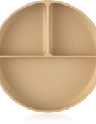 Petite&Mars Take&Match 6m+ dělený talíř kulatý Desert Sand 1 ks
