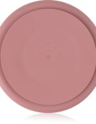 Petite&Mars Take&Match 6m+ dělený talíř kulatý Dusty Rose 1 ks