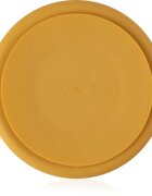 Petite&Mars Take&Match 6m+ dělený talíř kulatý Intense Ochre 1 ks