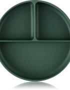 Petite&Mars Take&Match 6m+ dělený talíř kulatý Misty Green 1 ks