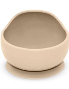 Petite&Mars Take&Match Silicone Bowl miska s přísavkou Desert Sand 6 m+ 360 ml