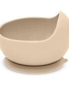 Petite&Mars Take&Match Silicone Bowl miska s přísavkou Desert Sand 6 m+ 360 ml