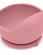 Petite&Mars Take&Match Silicone Bowl miska s přísavkou Dusty Rose 6 m+ 360 ml