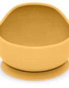 Petite&Mars Take&Match Silicone Bowl miska s přísavkou Intense Ochre 6 m+ 360 ml
