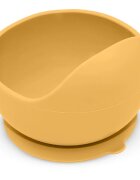 Petite&Mars Take&Match Silicone Bowl miska s přísavkou Intense Ochre 6 m+ 360 ml