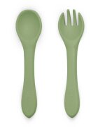 Petite&Mars Take&Match Silicone Cutlery příbor Sweet Pea 6m+ 2 ks