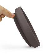 Petite&Mars Take&Match Silicone Plate talíř s přísavkou Bitter Cocoa 6m+ 1 ks
