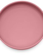 Petite&Mars Take&Match Silicone Plate talíř s přísavkou Dusty Rose 6 m+ 1 ks