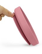 Petite&Mars Take&Match Silicone Plate talíř s přísavkou Dusty Rose 6 m+ 1 ks