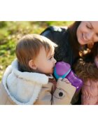 Philips Avent Bendy Straw SCF796/02 9m+ hrnek s ohebným brčkem Purple 1 ks