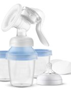 Philips Avent Breast Pumps SCF430/13 odsávačka mateřského mléka + zásobník 0-3 m 1 ks