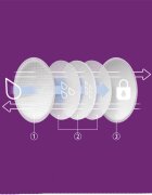 Philips Avent Breastfeeding Pads SCF254/24 jednorázové vložky do podprsenky 24 ks