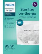 Philips Avent Steriliser bags SCF297/05 sterilizační sáčky do mikrovlnné trouby 5 ks