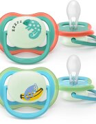Philips Avent Ultra Air Day&Night SCF376/28 6-18m dudlík Boy 2 ks