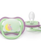 Philips Avent Ultra Air Day&Night SCF376/29 6-18m dudlík Girl 2 ks