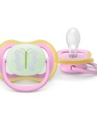 Philips Avent Ultra Air Day&Night SCF376/29 6-18m dudlík Girl 2 ks