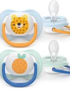 Philips Avent Ultra Air SCF080/23 0-6 m dudlík Boy 2 ks