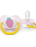 Philips Avent Ultra Air SCF080/24 0-6 m dudlík Girl 2 ks