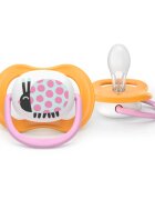 Philips Avent Ultra Air SCF080/27 6-18 m dudlík Girl 2 ks