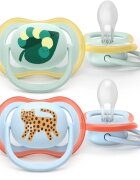 Philips Avent Ultra Air SCF087/02 0-6m dudlík Boy 2 ks