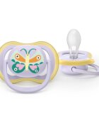Philips Avent Ultra Air SCF087/04 0-6m dudlík Girl 2 ks